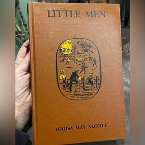 Little Men Louisa May Alcott Illustrated 1947 Edition Great Condition